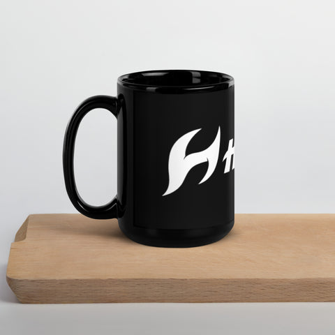 HAVOC Black Glossy Mug