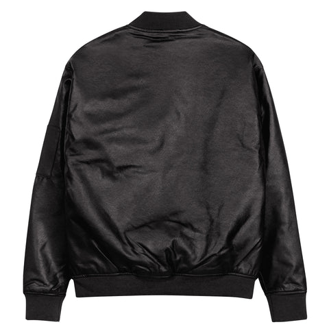 HAVOC Leather Bomber Jacket