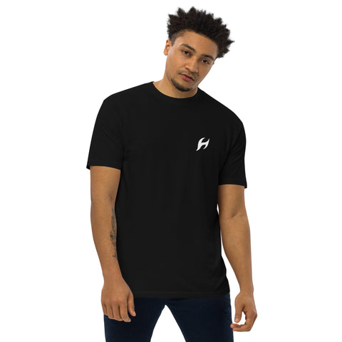 HAVOC "White" Men’s Premium Heavyweight Tee