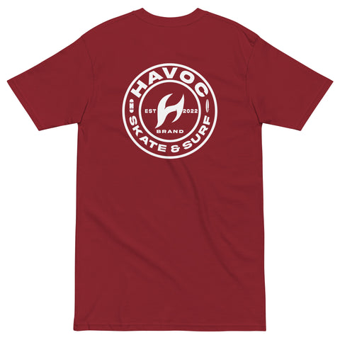 HAVOC "Label" Premium Heavyweight Tee