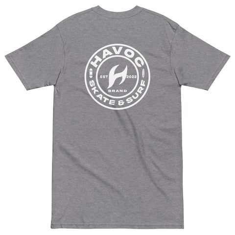 HAVOC "Label" Premium Heavyweight Tee